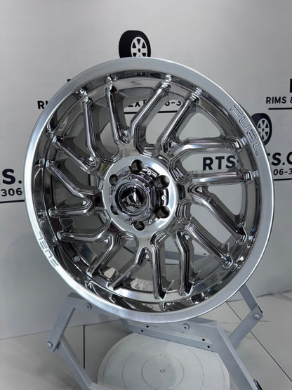 20x9 Fuel Hurricane Rims 6x135