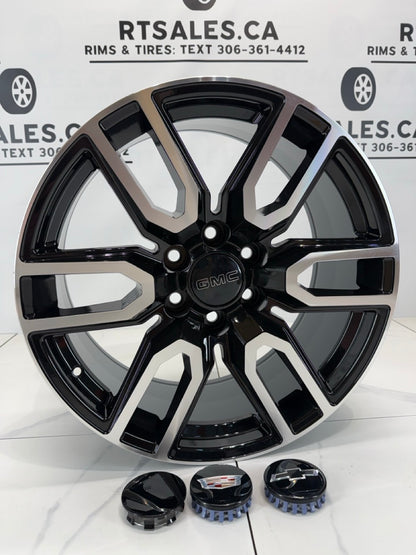 20x9 Replica AT4 Chevy GMC  Rims 6x139.7