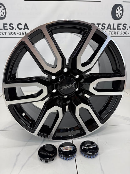 20x9 Replica AT4 Chevy GMC  Rims 6x139.7