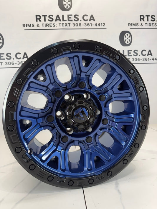17x9 Fuel Traction Rims 6x139.7