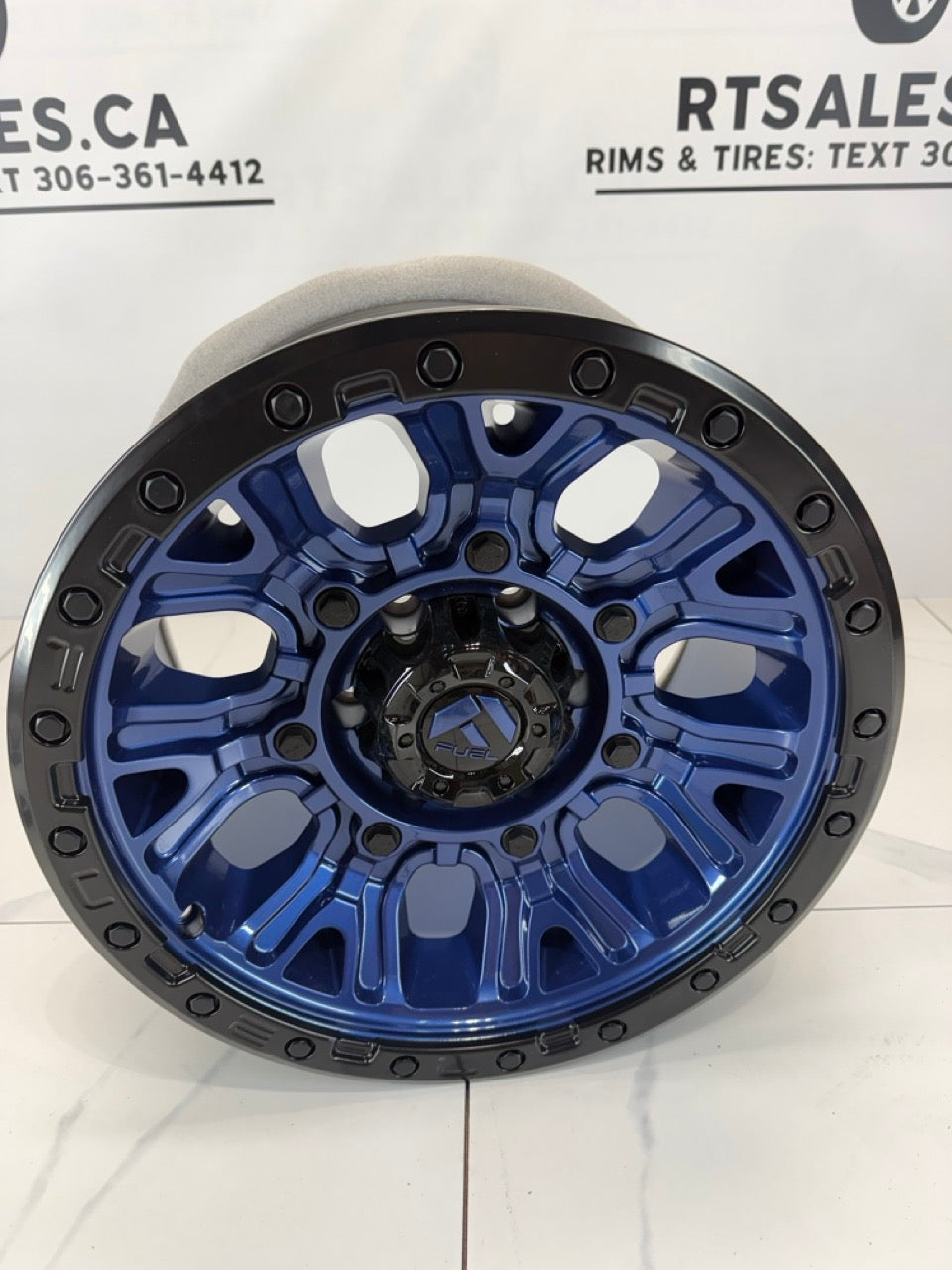 17x9 Fuel Traction Rims 6x139.7