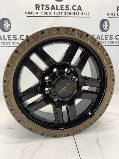 20x8.5 Envy FFT9 Rims 8x165