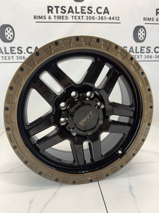 20x8.5 Envy FFT9 Rims 8x165