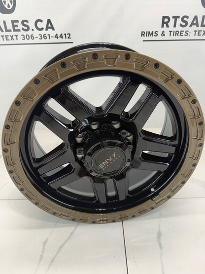 20x8.5 Envy FFT9 Rims 8x165