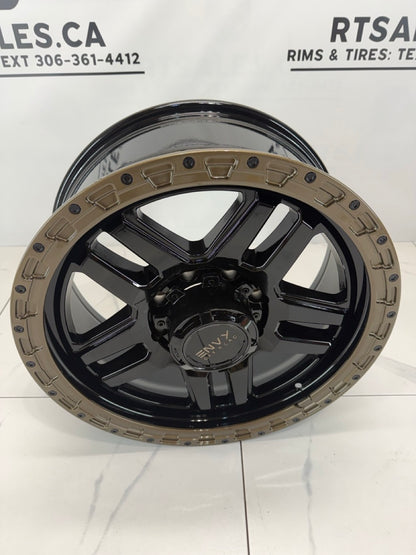 20x8.5 Envy FFT9 Rims 8x165