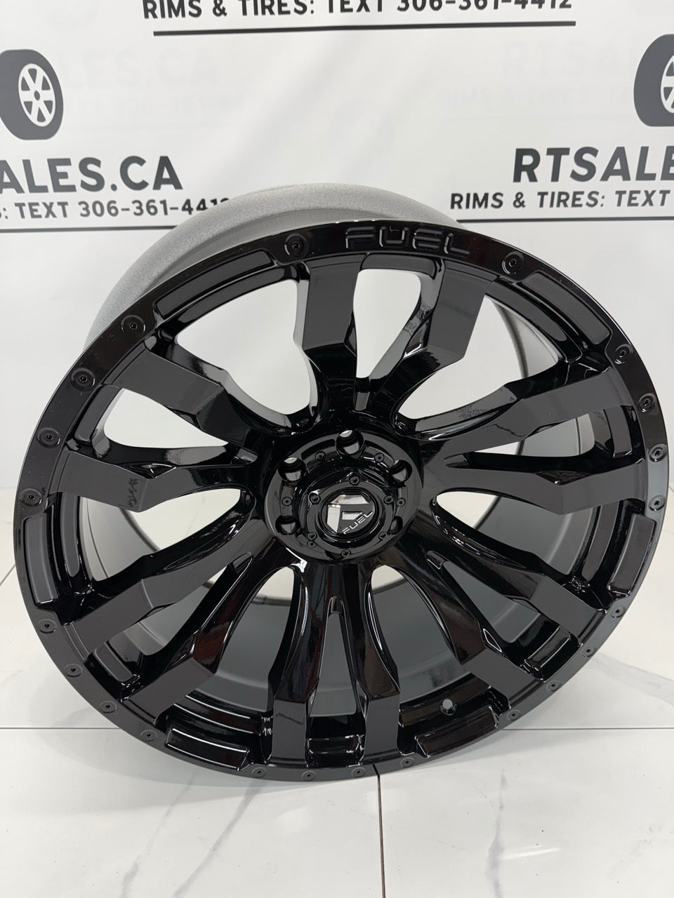 22x12 Fuel Blitz Rims 8x170