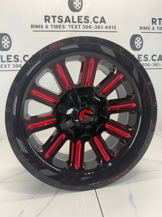 20x10 Fuel Hardline Rims 8x170