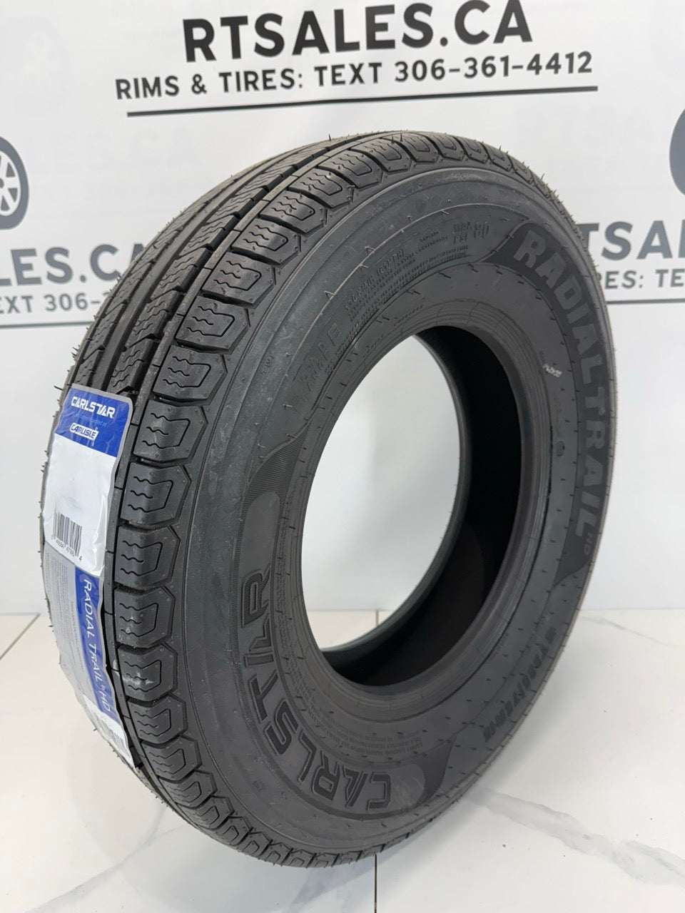 ST205/75R14 CARLISLE RADIAL TRAIL 8 ply Trailer tires
