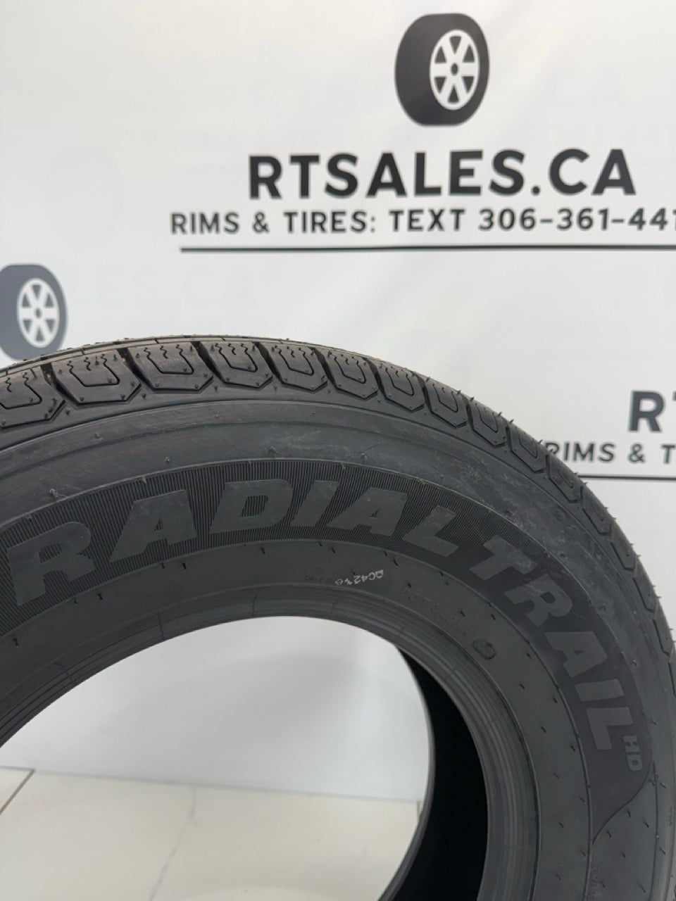 ST205/75R14 CARLISLE RADIAL TRAIL 8 ply Trailer tires