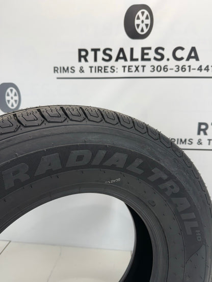 ST205/75R14 CARLISLE RADIAL TRAIL 8 ply Trailer tires