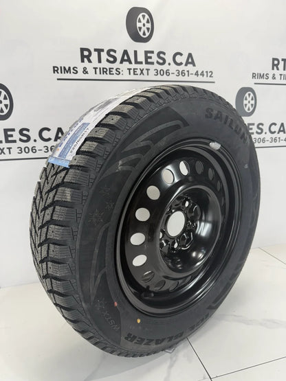 Sailun Ice Blazer WSTX Winter Tires on 17" or 18" Steel Rims 5x120