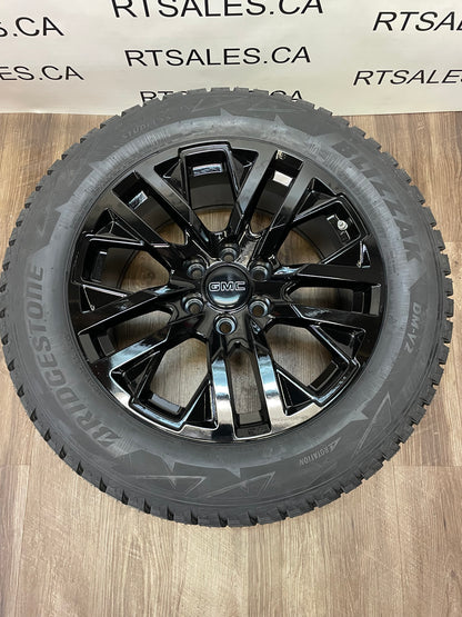 275/55/20 Bridgestone Winter tires on rims Chevy GMC 1500 - R&T Sales 