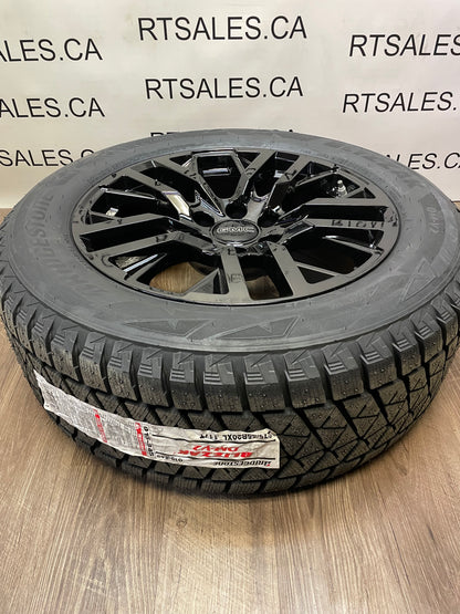 275/55/20 Bridgestone Winter tires on rims Chevy GMC 1500 - R&T Sales 