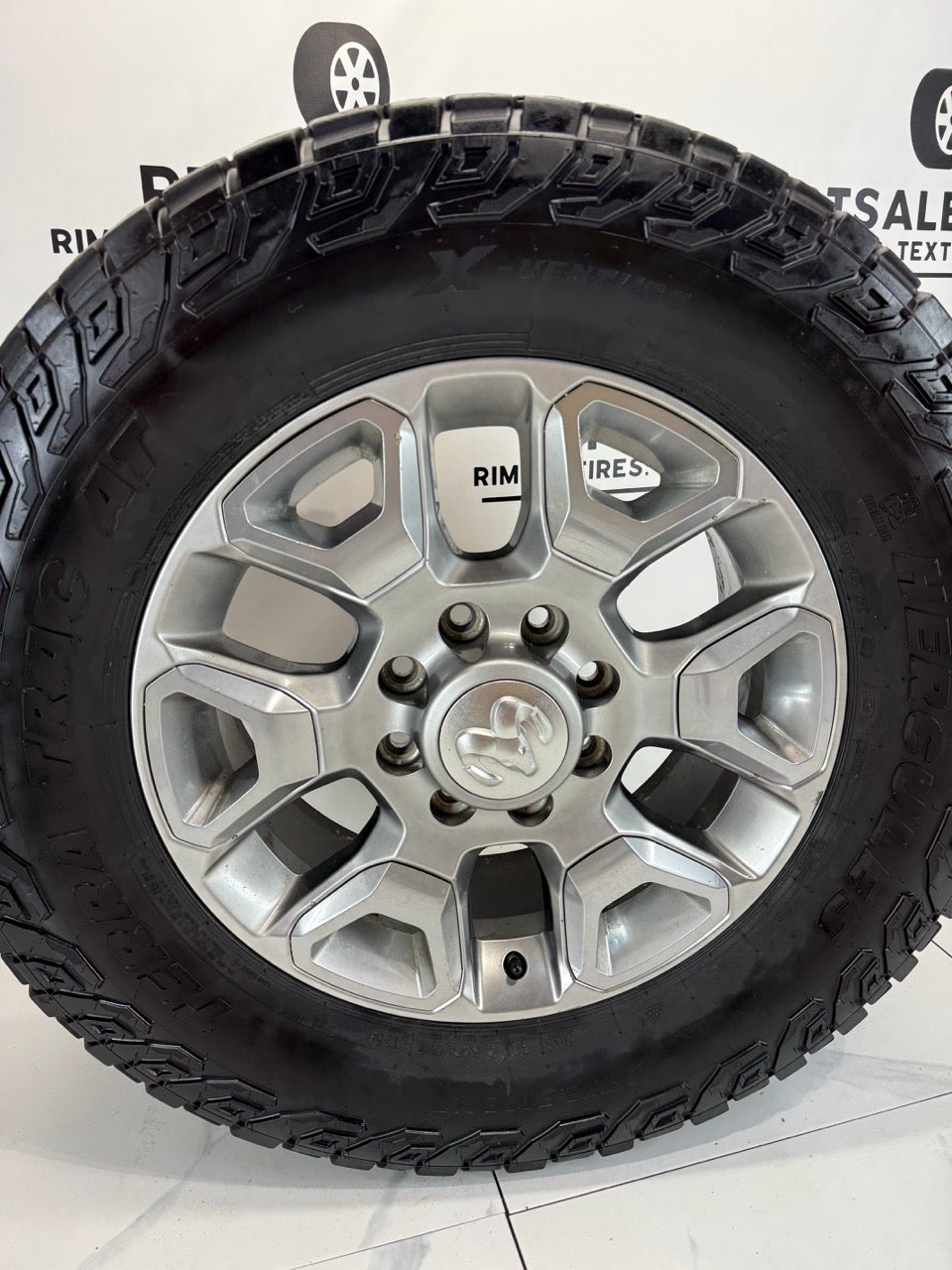 LT 35x12.5x20 Hercules Tires on 20" Rims 8x165 (Used)