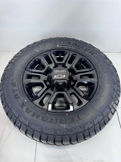 LT 275/65/18 All weather tires 18 inch Rims 8x165