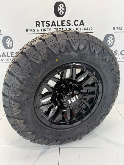 17" LT AMP All Terrain Tires on Rims 8x180 - Multiple Sizes