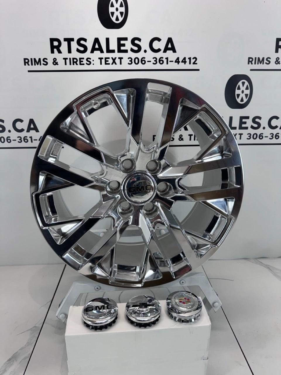 20x9 GM Denali Polished Replica Rims 6x139.7