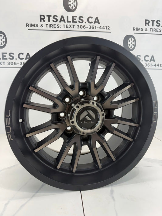 20x9 Fuel Clash Rims 8x170