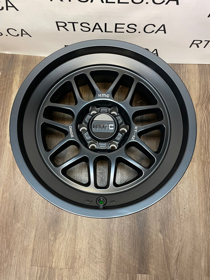 20x9 KMC Terra Rims 6x139.7