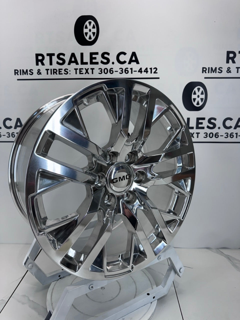 20x9 GM Denali Polished Replica Rims 6x139.7