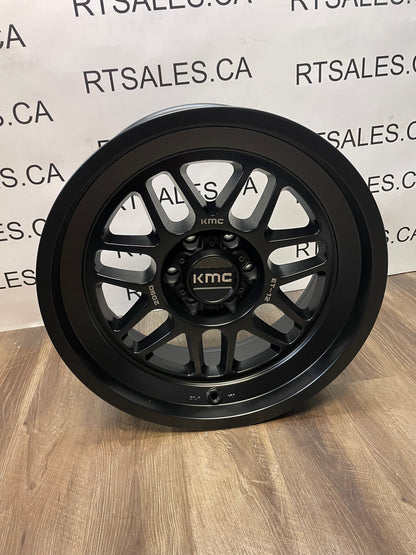 20x9 KMC Terra Rims 6x139.7