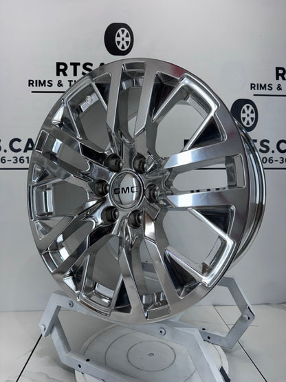 20x9 GM Denali Polished Replica Rims 6x139.7