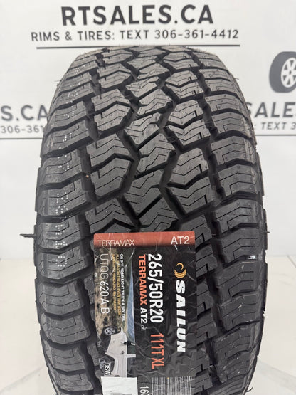 265/50/20 Sailun TERRAMAX 3PMS AT2 All Weather Tires