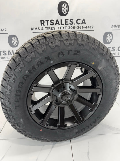 18" Sailun All weather tires Fuel contra rims 6x135 6x139