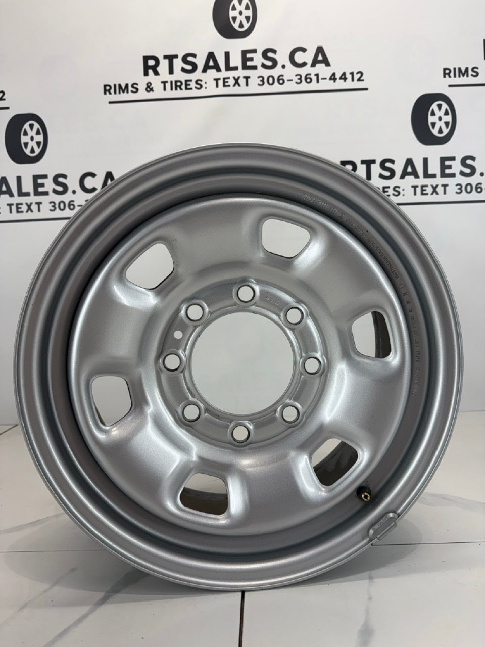 17x7.5 Ram 2500/3500 Steel Rims 8x165 (Takeoffs)
