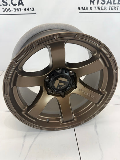 17x9 Fuel Rush Rims 6x139.7