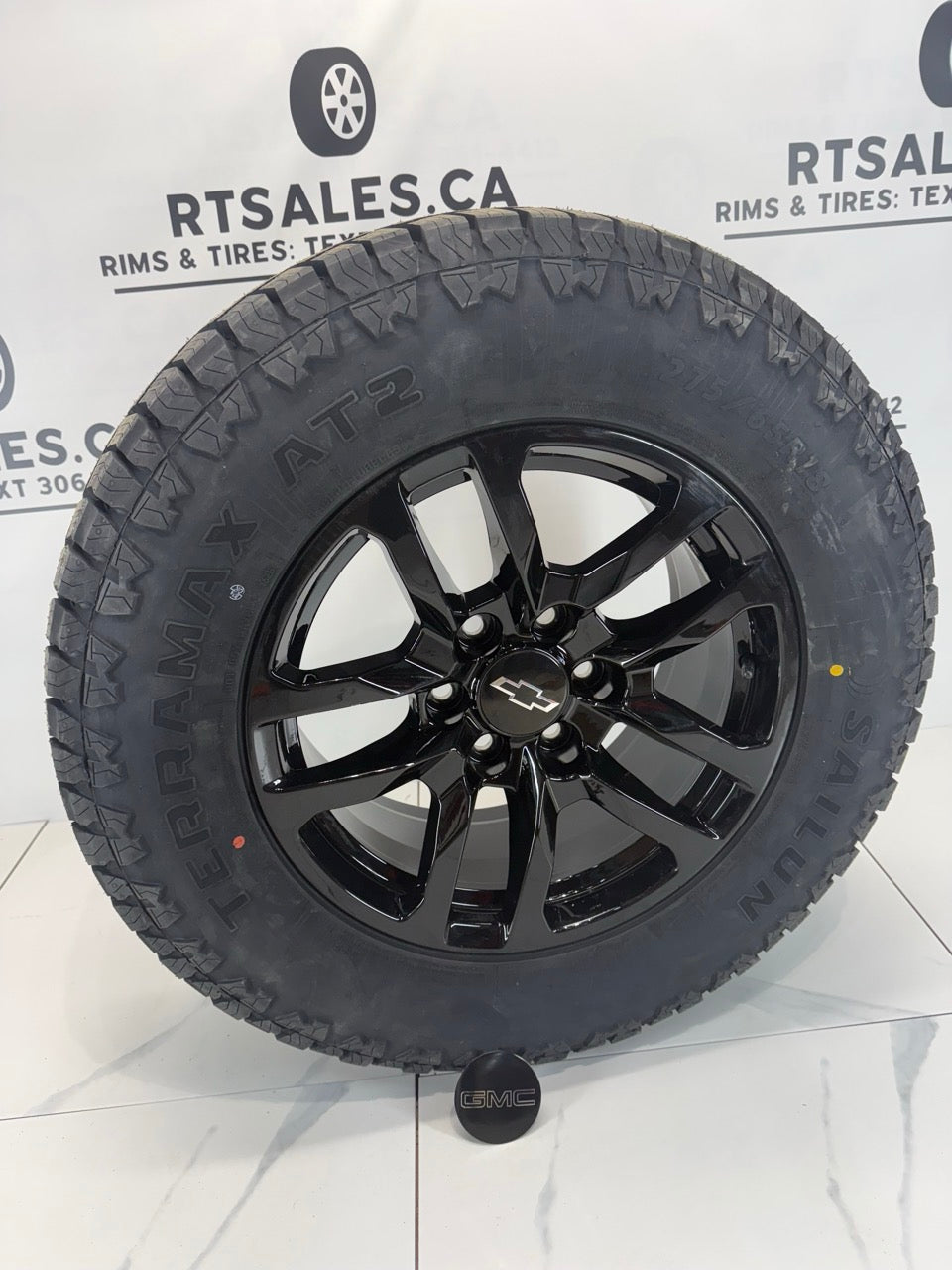18" Sailun Terramax At2 All Weather Tires Replica Rims 6x139
