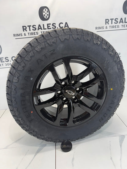 18" Sailun Terramax At2 All Weather Tires Replica Rims 6x139