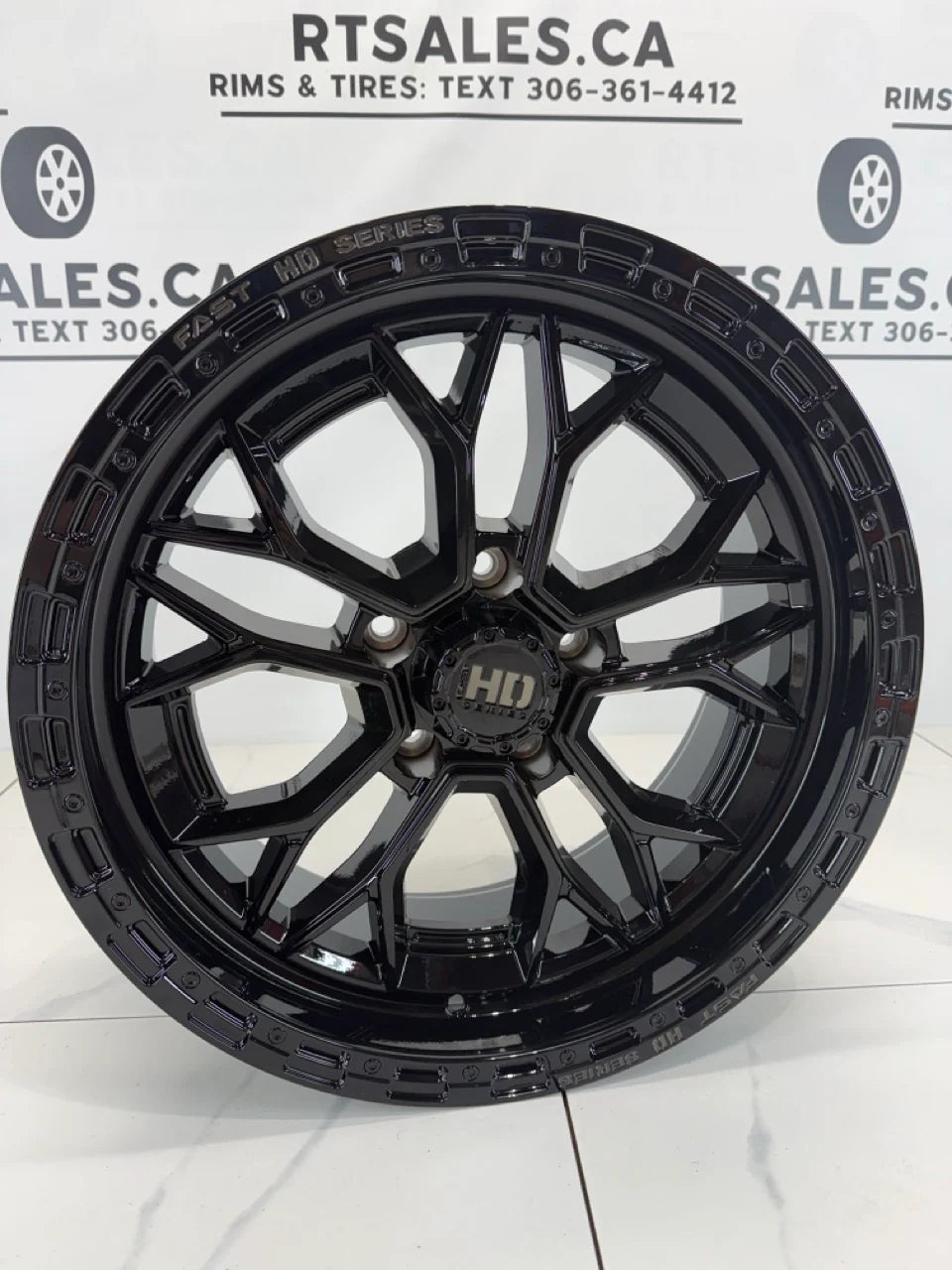 5x127 Black Fast Muramasa Rims – 17" 20" & 22"