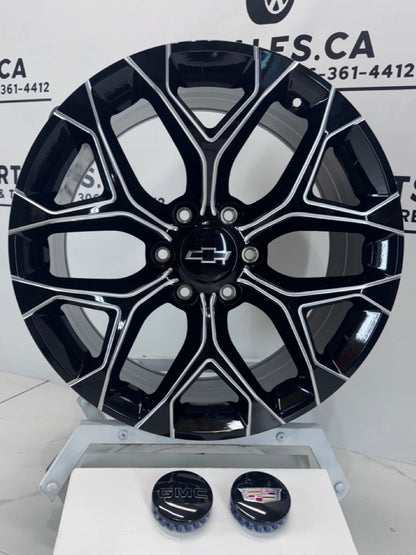 20x9 Snowflake GMC CHEVY Replika Rims 6x139.7 NEW