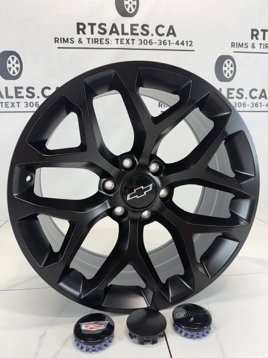 20x9 Replica Rims 6x139.7 Snowflake