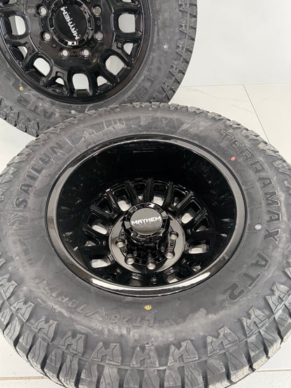 17" LT Sailun All weather Tires Mayhem Dually Rims - MULTIPLE SIZES