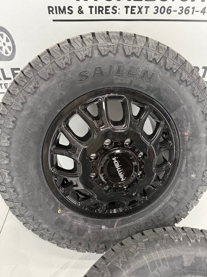17" LT Sailun All weather Tires Mayhem Dually Rims - MULTIPLE SIZES