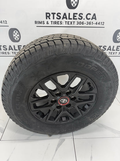 265/70/17 Winter Tires 17x8 Rims 6x139.7 Tacoma (2024+)