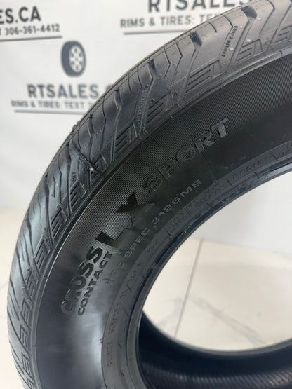 235/65/18 Continental All Season Tires