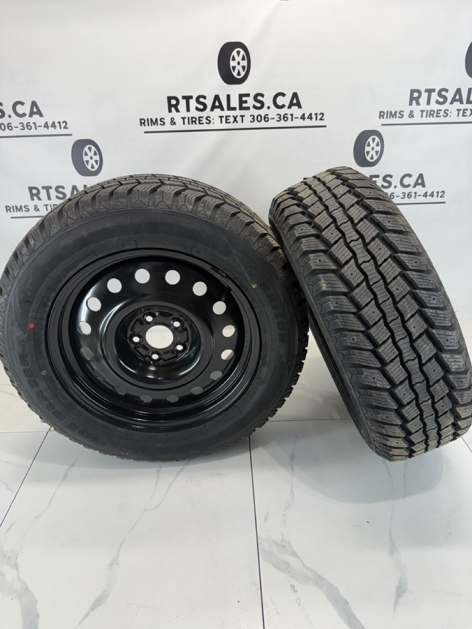 Sailun WST2 Winter Tires on 18" Steel Rims 5x108 - R&T Sales