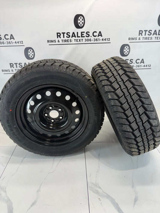 Sailun WST2 Winter Tires on 18" Steel Rims 5x108 - R&T Sales