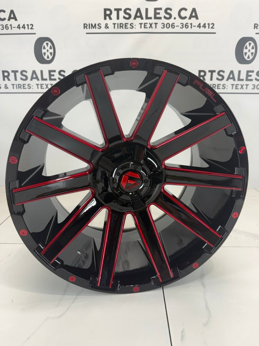 20x10 Fuel Contra Rims 6x135 6x139.7