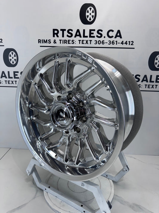20x9 Fuel Hurricane Rims 8x165