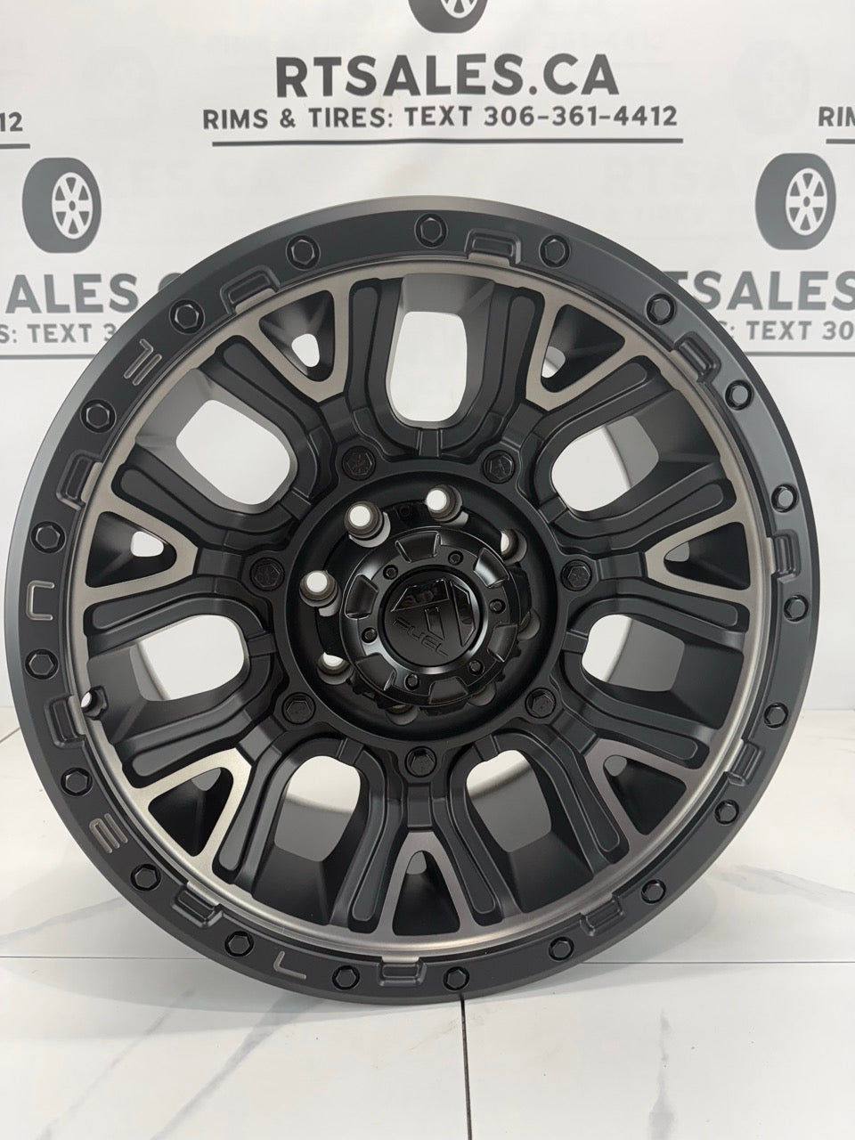 20x9 Fuel Traction Rims 8x165