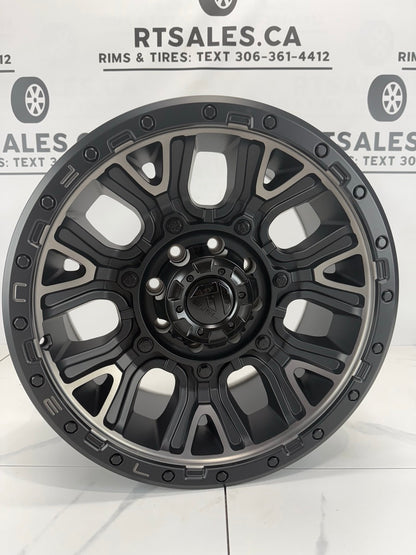 20x9 Fuel Traction Rims 8x165