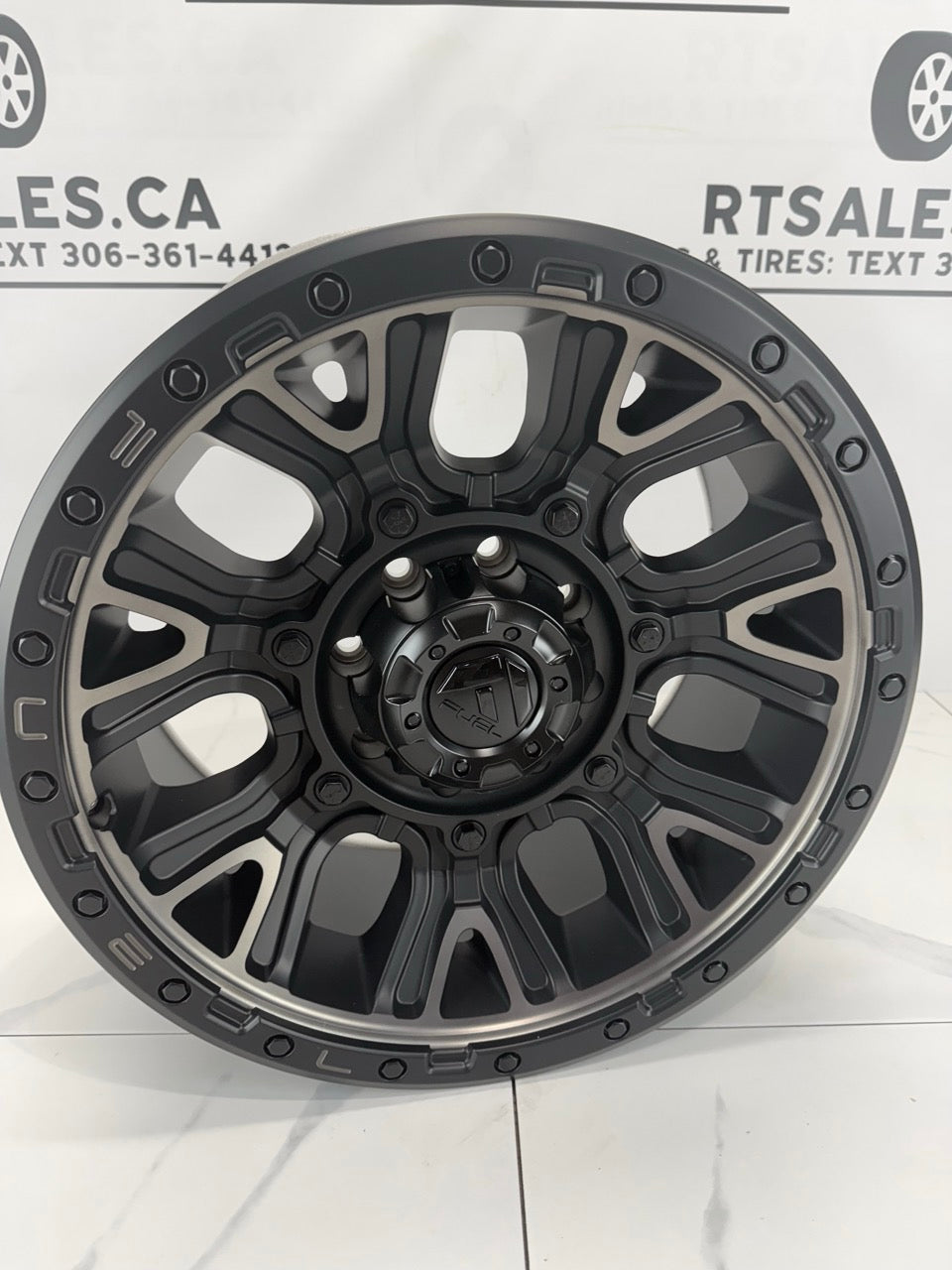 20x9 Fuel Traction Rims 8x165