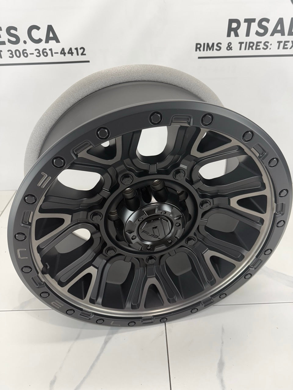 20x9 Fuel Traction Rims 8x165