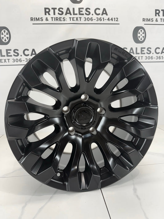 18x9 Fuel Quake Rims 5x139