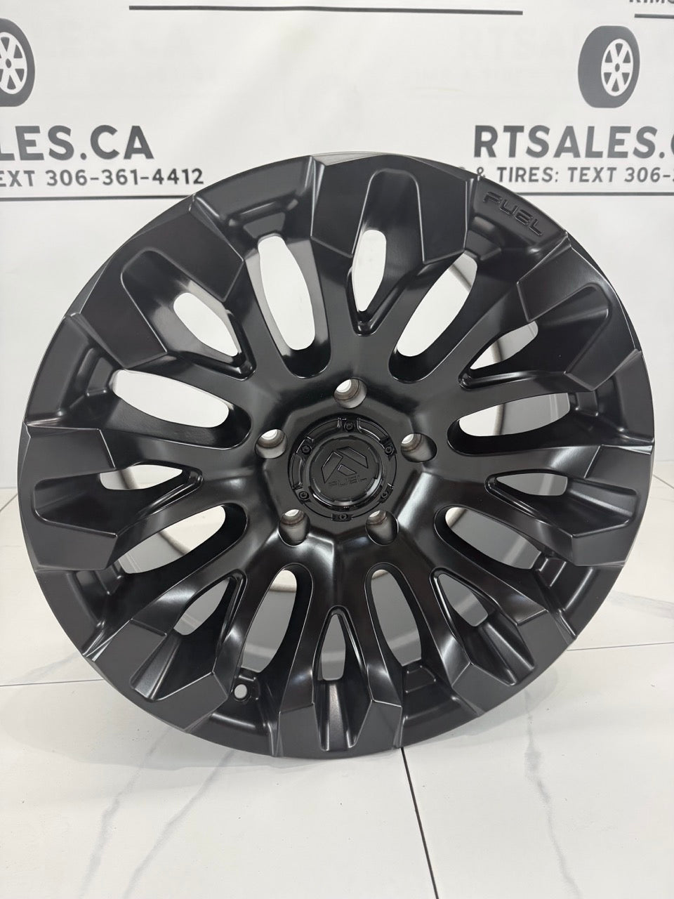 18x9 Fuel Quake Rims 5x139