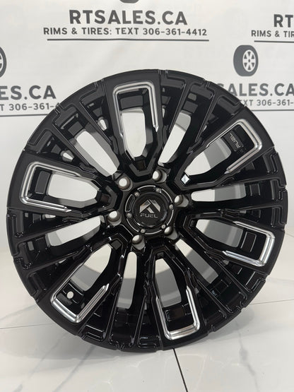 20x10 Fuel Rebar Rims 6x135